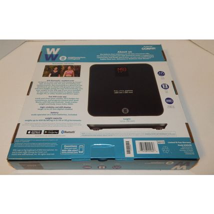 Weight Watchers WW Bluetooth Body Weight Scale by CONAIR New