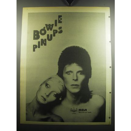 1974 David Bowie Pinups Album Advertisement