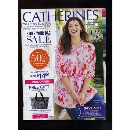 CATHERINE'S Plus-Size Women's Fashion & Accessories CATALOG JULY 2023