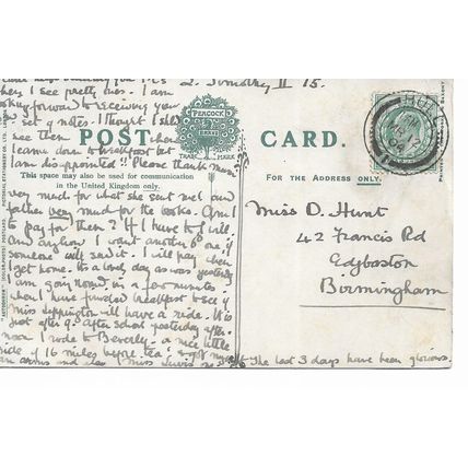 Whitefriar Gate - Hull - Yorkshire - Vintage Postcard - 1910