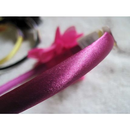 Goody Luxe Fashionow Layered Chiffon Flower Jewel Center Silky Fabric Headband