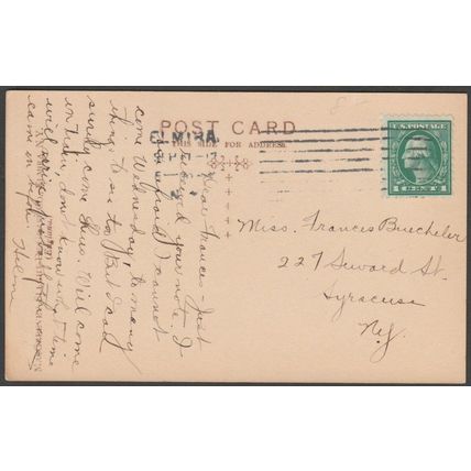 Roricks Glen Theatre, Elmira, New York, 1917 - MacGreevey Sleght-De Graffe RPPC