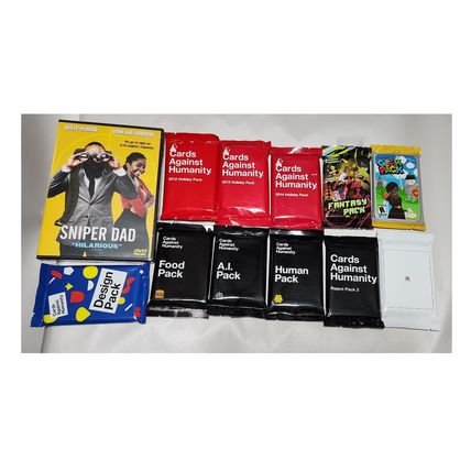 Cards Against Humanity Expansion Pack Bundle 12 Sets Genuine Reject 2 2013 2014