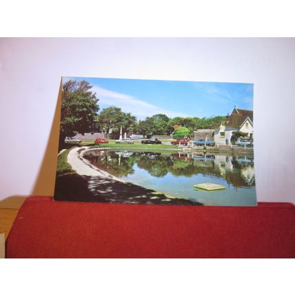 THE POND, ROTTINGDEAN, SUSSEX. unused postcard dated 1969 =