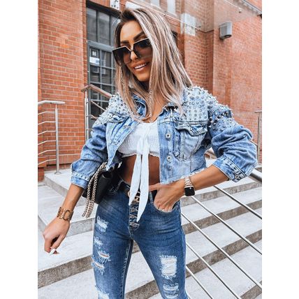 industry willow nail jacket top denim jacket Fashion casual loose fitting heavy