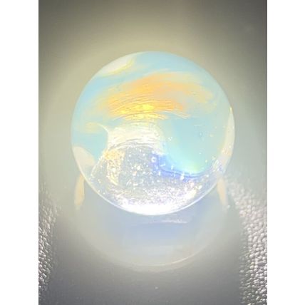 VITRO - VICTORY PATCH - BABY BLUE / CLEAR - JUST UNDER 5/8 R1