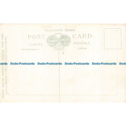 R137838 Entrance. Machinery Hall. Franco British Exhibition. London. 1908. Valen