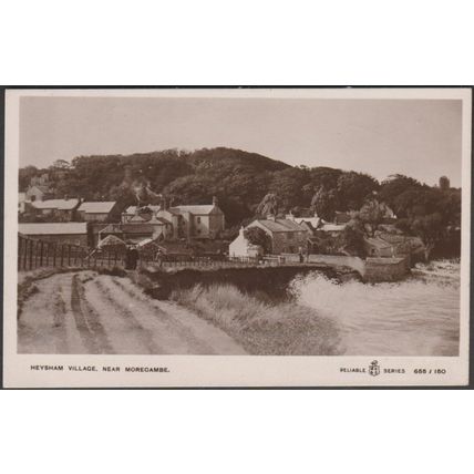 Heysham Village, near Morecambe, Lancashire, 1911 - William Ritchie RP Postcard