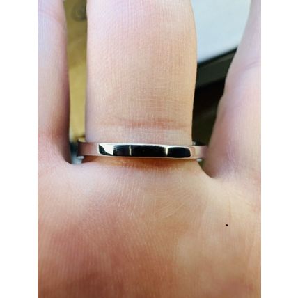 Ring Bomb Party Sz11 RBP Dark Blue Gem W/Colorless Gem Clusters & Rhodium P Band