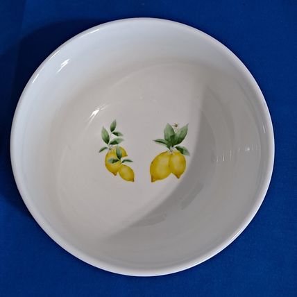 Lot 4 Royal Norfolk LEMON 6" SOUP BOWLS Cereal Citrus Fruit