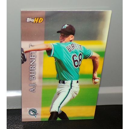 TOPPS HD 1999 A.J. BURNETT CARD #17