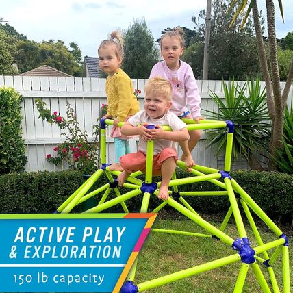 Eezy Peezy Monkey Bars Climbing Tower - Active Outdoor Fun for Kids Ages 3 to 6
