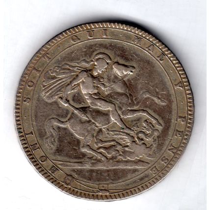 Great Britain. George III Crown 1819. DY19650