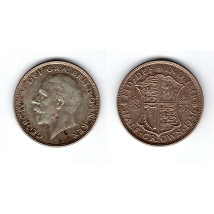 Great Britain. George V. Halfcrown 1936 VF. EB10860