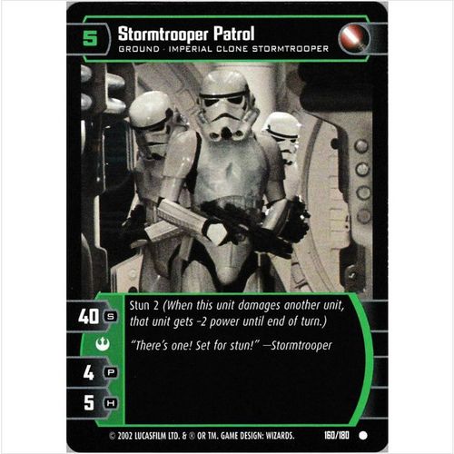 Star Wars TCG A New Hope - #160/180 - Stormtrooper Patrol