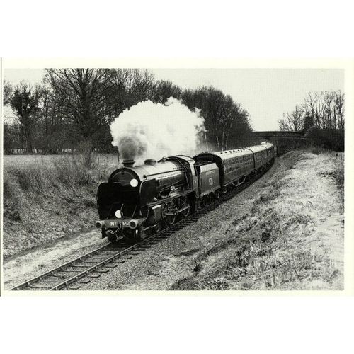 Railway Postcard SR Schools 928 Stowe Freshfield Halt Southern V 4-4-0 Loco