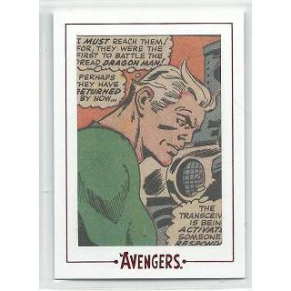 AVENGERS SILVER AGE ' ARCHIVE CUTS ' card # AV42 QUICKSILVER (2015)