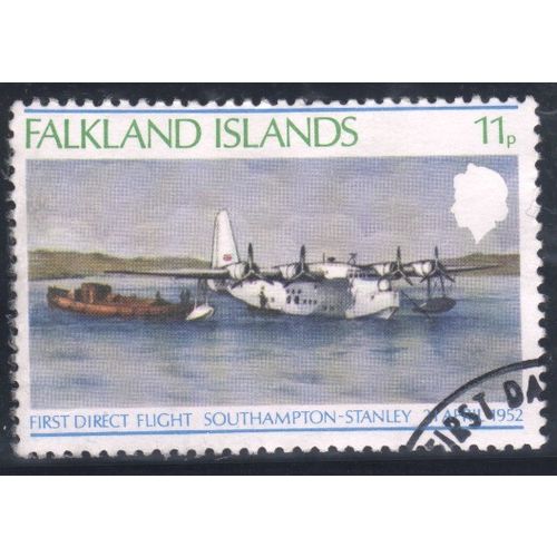 Falkland Islands 1978 - SG346 - 11p - Short Hythe At Stanley - used