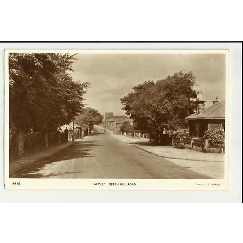Yorkshire ARMLEY Green Hill Road Postcard by Tokim (AR 15)