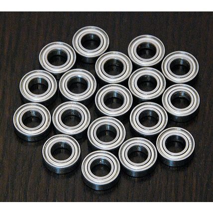 (18pcs) THUNDER TIGER EK-4 4WD MONSTER TRUCK Metal Sealed Ball Bearing Set