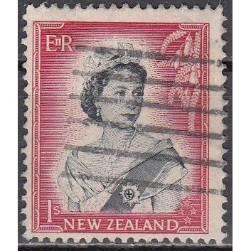 New Zealand 1953 Michel 341 O Cote (2005) 0.30 Euro Reine Elizabeth II