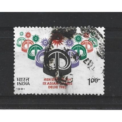 India.SG1012 1r Games Logo.Fine Used.June23