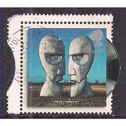 GB 2010 QE2 1st Classic Album Covers Pink Floyd Used Gummed SG 3014 ( D1278 )