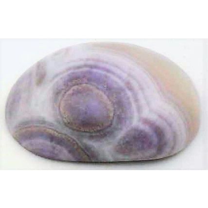 Amethyst Lace Agate Freeform Gemstone Cabochon 145