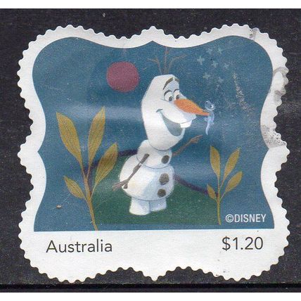 2023, DISNEY'S 'FROZEN', USED SELF-ADHESIVE STAMP MYSTAMP. 5/6
