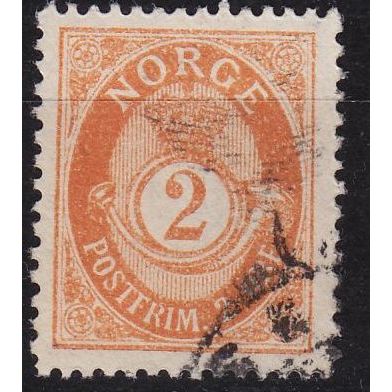 NORWEGEN NORWAY [1893] MiNr 0053 A ( O/used ) [01]