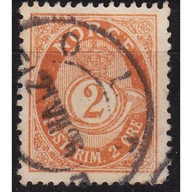 NORWEGEN NORWAY [1893] MiNr 0053 A ( O/used ) [02]