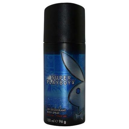 SUPER PLAYBOY by Playboy BODY SPRAY 5 OZ For MEN