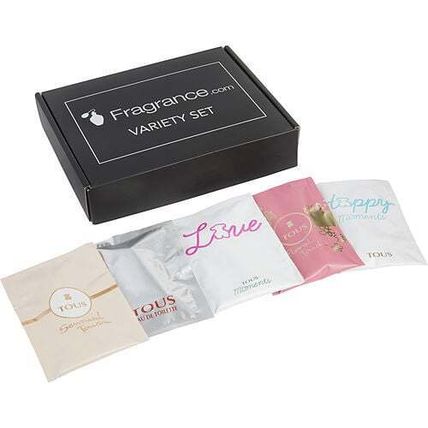 TOUS VARIETY by Tous 5 PIECE VIAL VARIETY SET WITH TOUS FLORAL TOUCH & TOUS H...