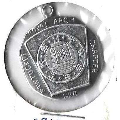 Pawtucket Royal Arch Chapter No.4 Silver Pendant