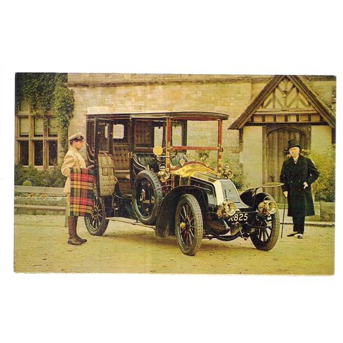 1906 RENAULT car vintage unused postcard #