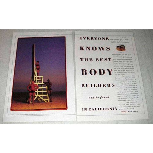 1997 Toyota Ad - Best Body Builders in California