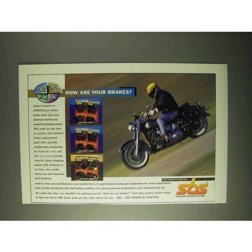 1999 SBS Scandinavian Brake Systems Ad - Your Brakes?