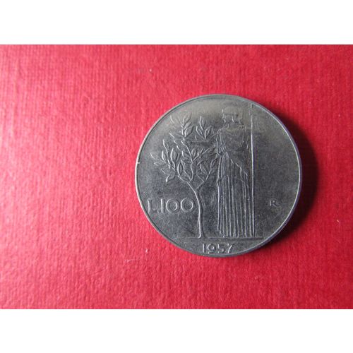 1957 ITALY ONE HUNDRED LIRE FREE POST. AI
