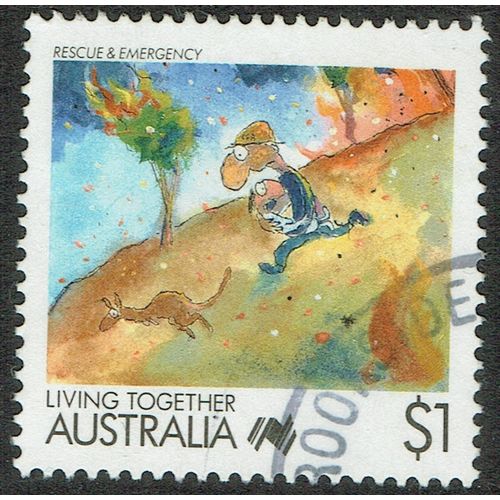 Australia 1988 Living Together $1 Multicoloured SG1136 FU