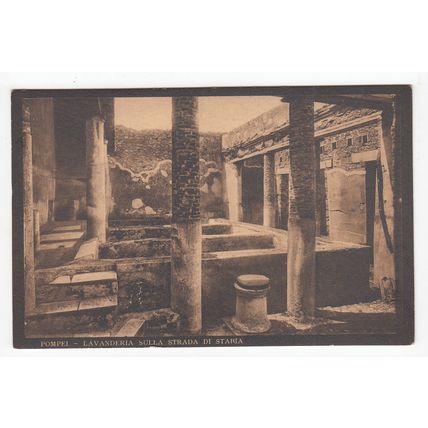 Roman Ruins Ancient City of Pompeii Postcard Italy 148