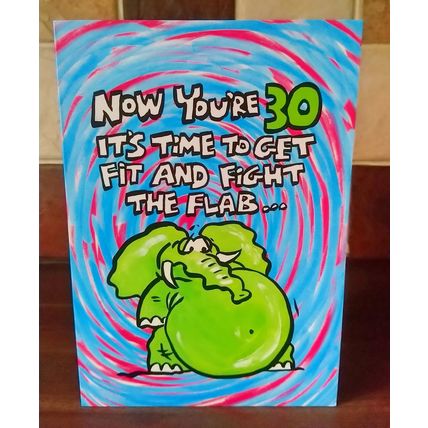 30th birthday card - Humour - #018