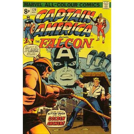 Captain America (Vol 1) # 179 FN+ Price VARIANT ORIG US COMICS