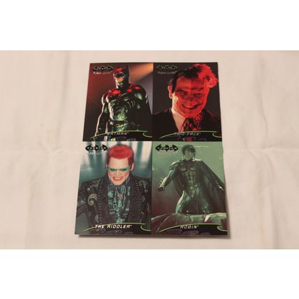 1995 Fleer Ultra BATMAN FOREVER PROMO SHEET
