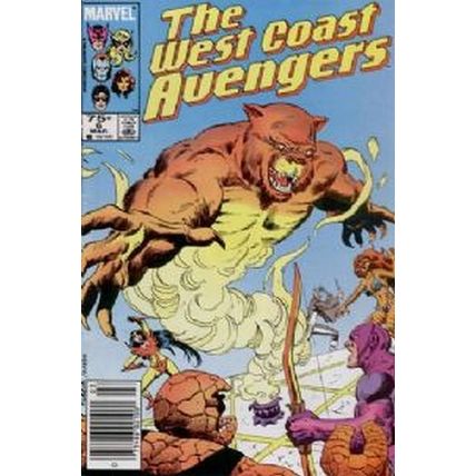 West Coast Avengers (Vol 1) # 006 VFN+ ORIG US COMICS