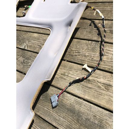 Volvo S60R S60 OEM Headliner W/ Wiring Granite Gray Sunroof 3rd Brake Light Dome