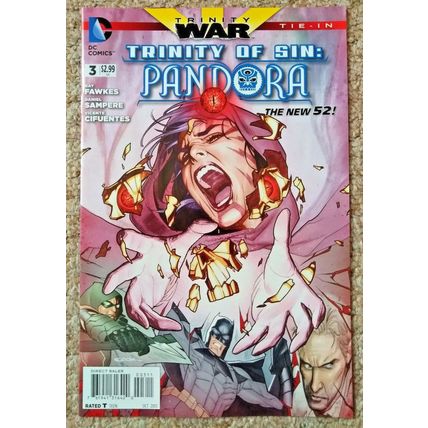 TRINITY OF SIN: PANDORA # 3 (2013) DC COMICS (NM Condition)