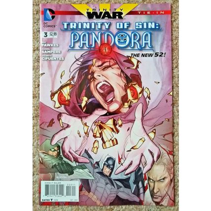 TRINITY OF SIN: PANDORA # 3 (2013) DC COMICS (NM Condition)