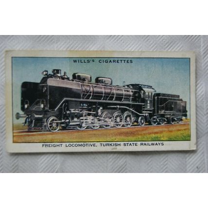 1936 Wills Railway Engines No. 29 Freight Locomotive, Turkish State Railway