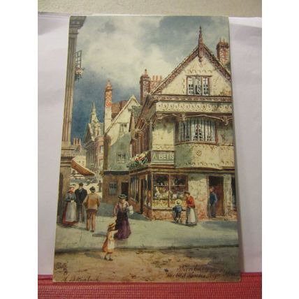 HIGH STREET, BANBURY, OXON. unused postcard by Raphael Tuck 'Oilette' /
