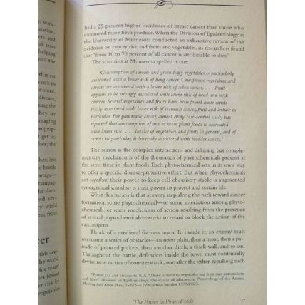 "POWER FOODS by STEPHANIE BELING GOOD HEALTH w PHYTOCHEMICALS ENERGY BOOSTERS"